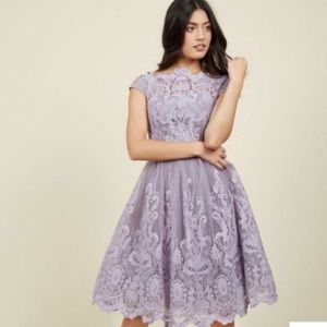 Modcloth X Chi Chi London Exquisite Elegance Dress